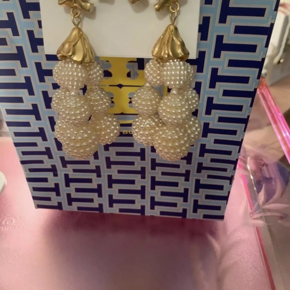 Tory burch exaggerated beaded earrings - Picture 2 of 8